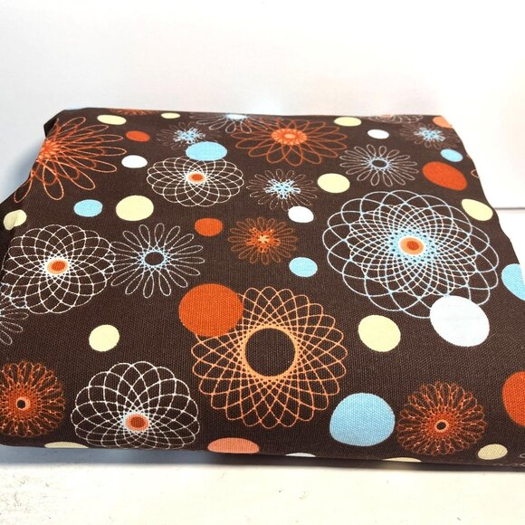 Spirograph Premier Print Fabric Cotton Duck Canvas 3 yards 24 inches - Picture 1 of 3